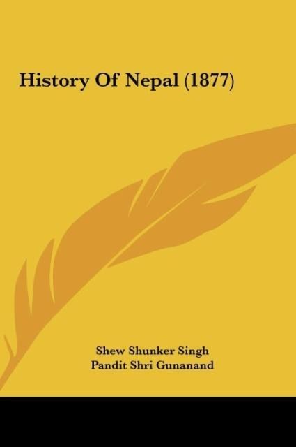 Produktbild: History Of Nepal (1877)