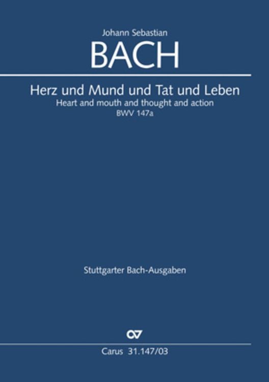 Produktbild: Herz und Mund und Tat und Leben (Klavierauszug)