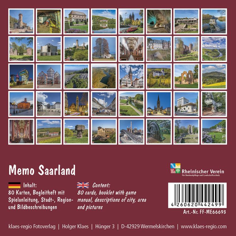 Produktbild: FindeFuxx Memo Saarland