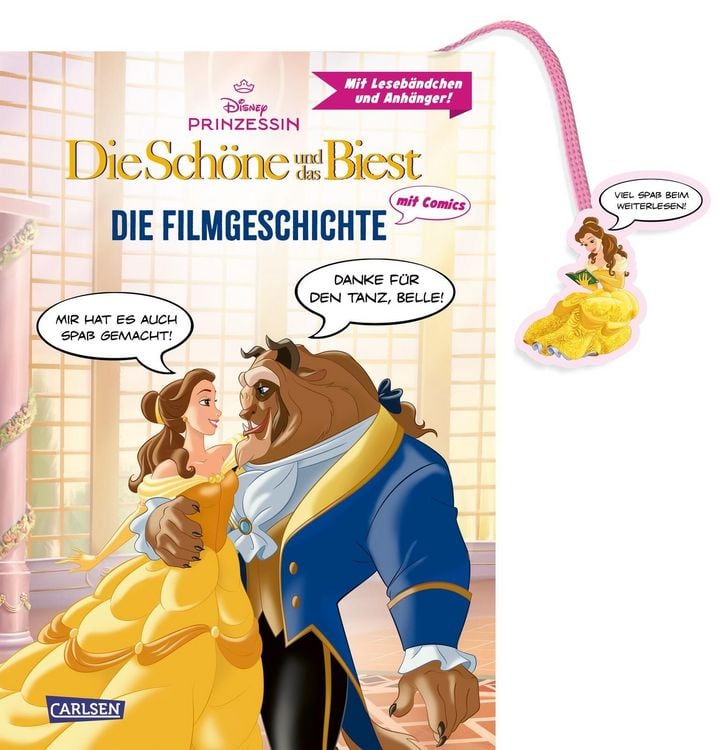 Produktbild: Disney: Die Sch&ouml;ne und das Biest - Die Filmgeschichte mit Comics