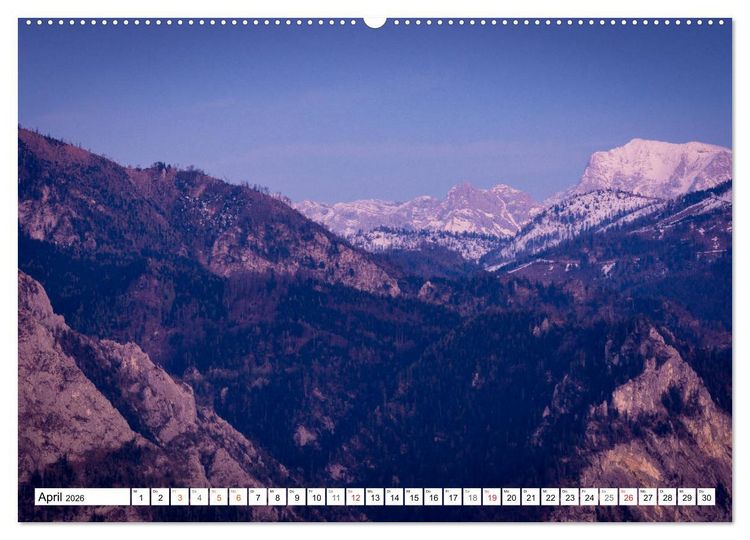 Produktbild: Ein Fr&uuml;hling am Traunsee - Vertr&auml;umte Ansichten (Wandkalender 2026 DIN A2 quer), CALVENDO Monatskalender