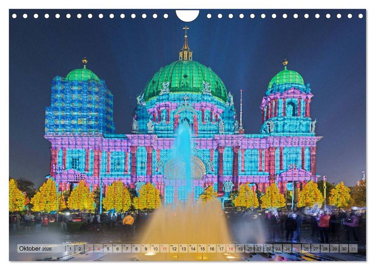 Produktbild: Berlin - fotografiert von Michael Allmaier (Wandkalender 2026 DIN A4 quer), CALVENDO Monatskalender