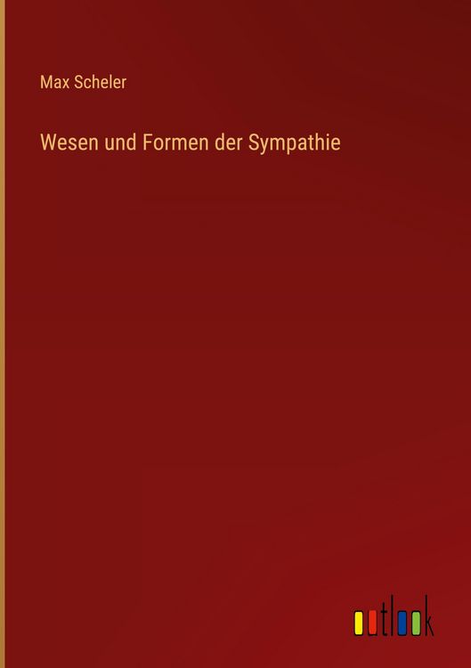 Produktbild: Wesen und Formen der Sympathie
