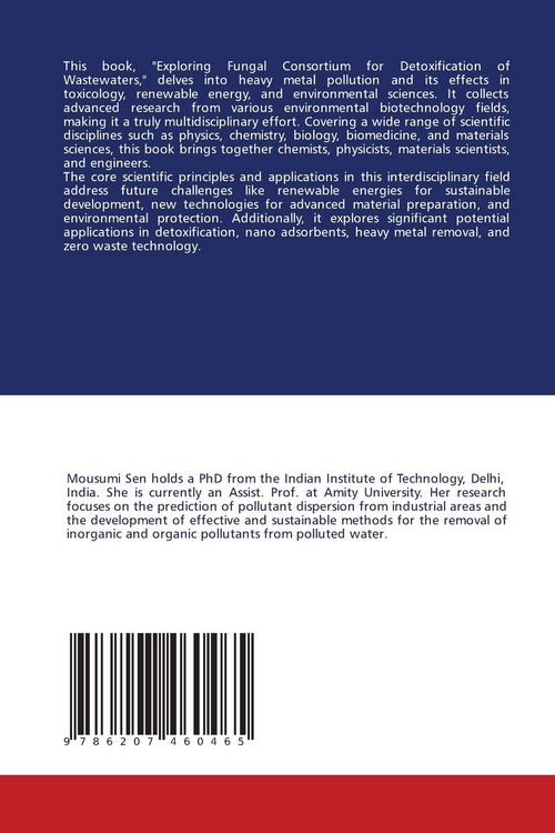 Produktbild: Exploring Fungal Consortium for Detoxification of Wastewaters