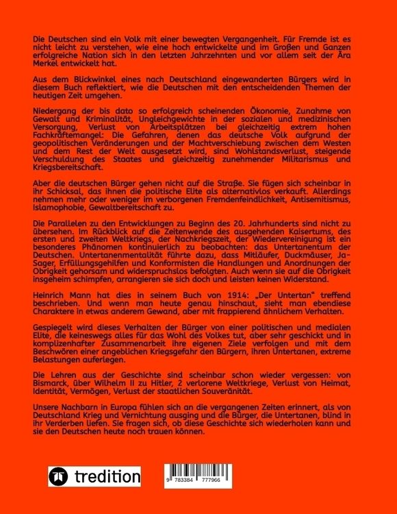 Produktbild: Der deutsche Untertan 2025