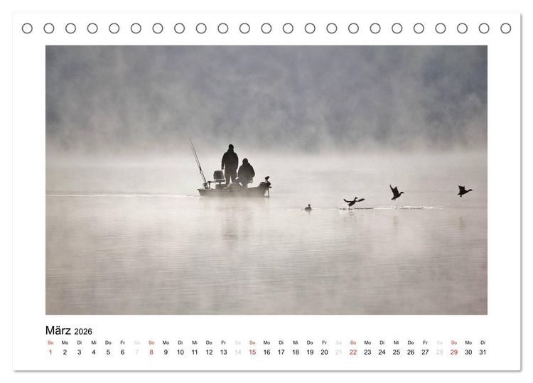Produktbild: Boote 2026 (Tischkalender 2026 DIN A5 quer), CALVENDO Monatskalender