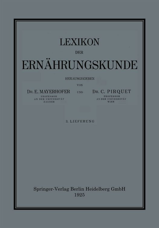 Produktbild: Lexikon der Ern&auml;hrungskunde
