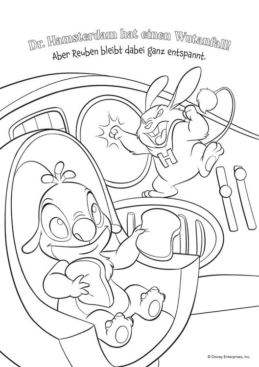 Produktbild: Disney Kreative Besch&auml;ftigung: Stitch: Lustige Abenteuer zum Ausmalen