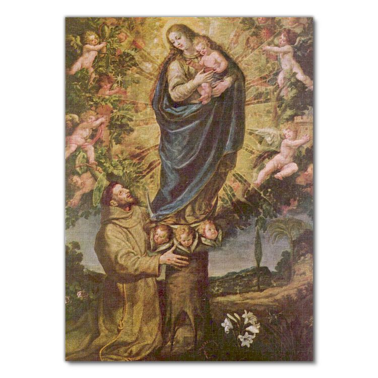 Produktbild: Lais Puzzle Vicente Carducho - Vision des Hl. Franziskus 1000 Teile