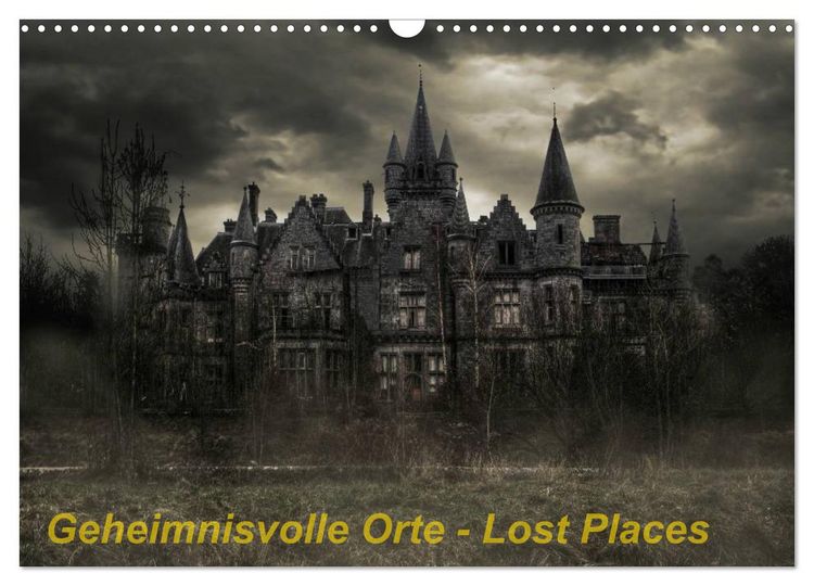 Produktbild: Geheimnisvolle Orte - Lost Places (Wandkalender 2026 DIN A3 quer), CALVENDO Monatskalender