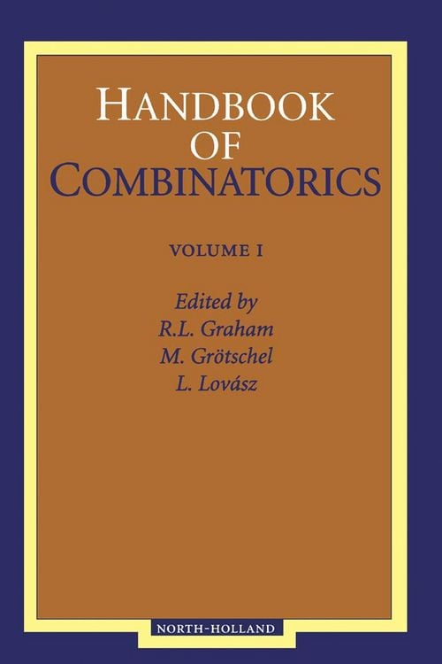 Produktbild: Handbook of Combinatorics Volume 1