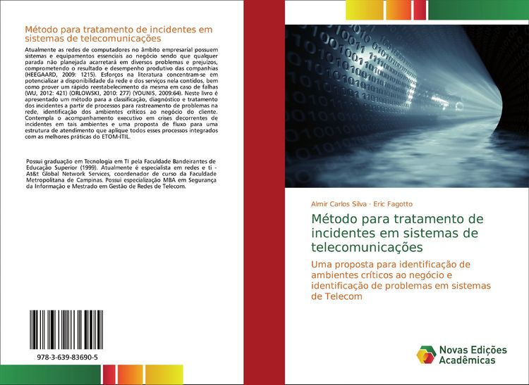 Produktbild: M&eacute;todo para tratamento de incidentes em sistemas de telecomunica&ccedil;&otilde;es