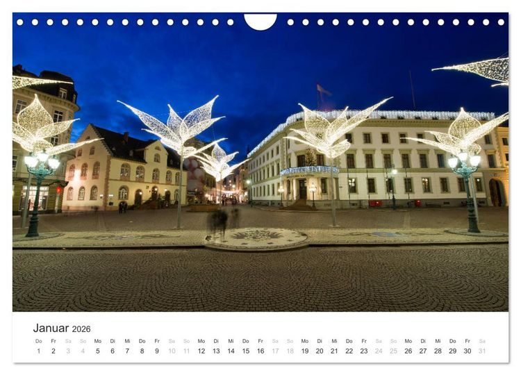 Produktbild: Du sch&ouml;nes Wiesbaden (Wandkalender 2026 DIN A4 quer), CALVENDO Monatskalender