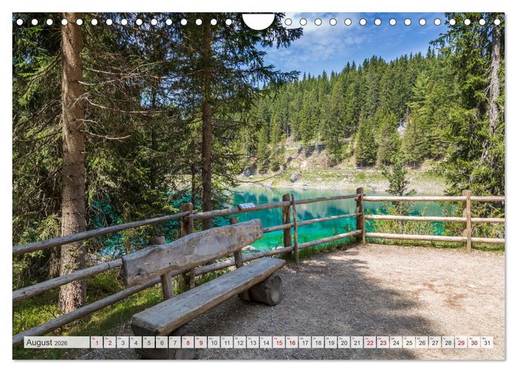 Produktbild: MAGISCHES S&Uuml;DTIROL (Wandkalender 2026 DIN A4 quer), CALVENDO Monatskalender