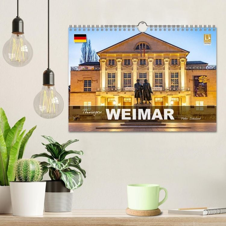 Produktbild: Th&uuml;ringen - Weimar (Wandkalender 2027 DIN A4 quer), CALVENDO Monatskalender