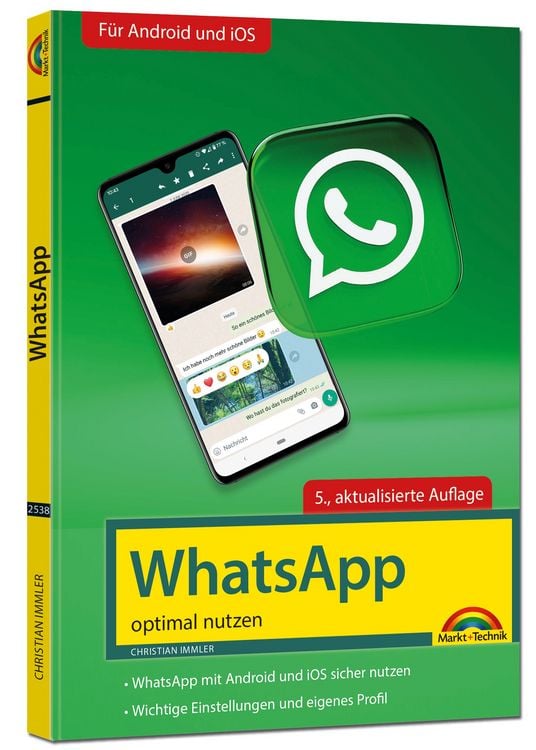 Produktbild: WhatsApp - optimal nutzen - 5. Auflage - neueste Version 2023 mit allen Funktionen erkl&auml;rt