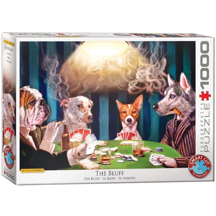 Bild vom Artikel Eurographics 6000-5562 - Der Bluff von Lucia Heffernan, Puzzle, 1.000 Teile vom Autor 