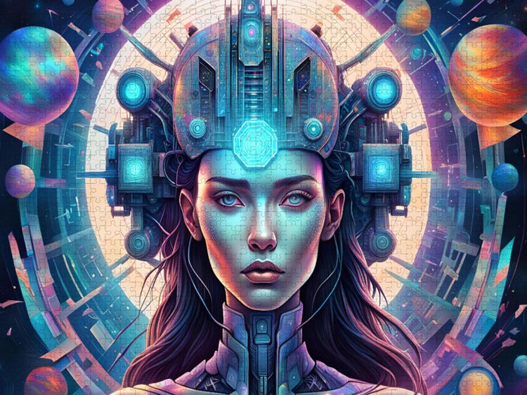 Produktbild: CALVENDO Puzzle Digitale Diversit&auml;t | 1000 Teile Lege-Gr&ouml;&szlig;e 64x48cm Foto-Puzzle f&uuml;r gl&uuml;ckliche Stunden