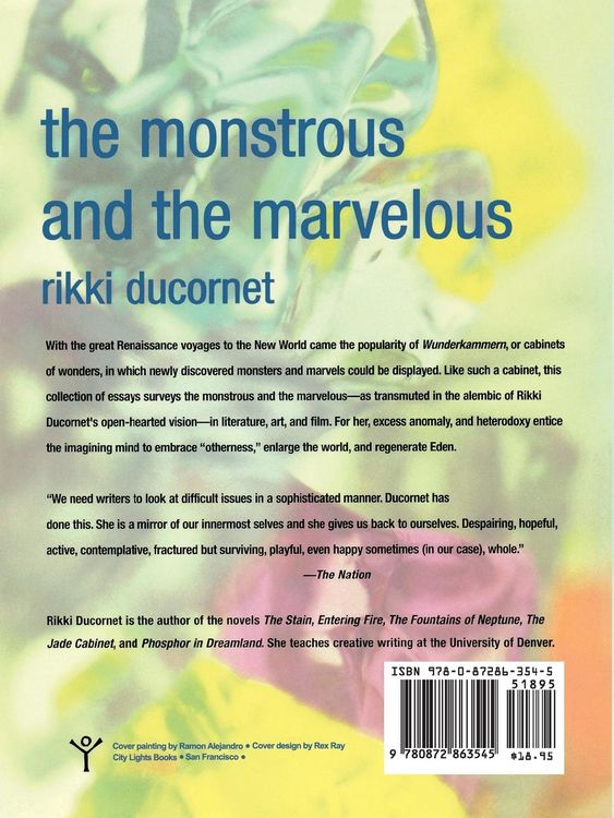 Produktbild: The Monstrous and the Marvelous