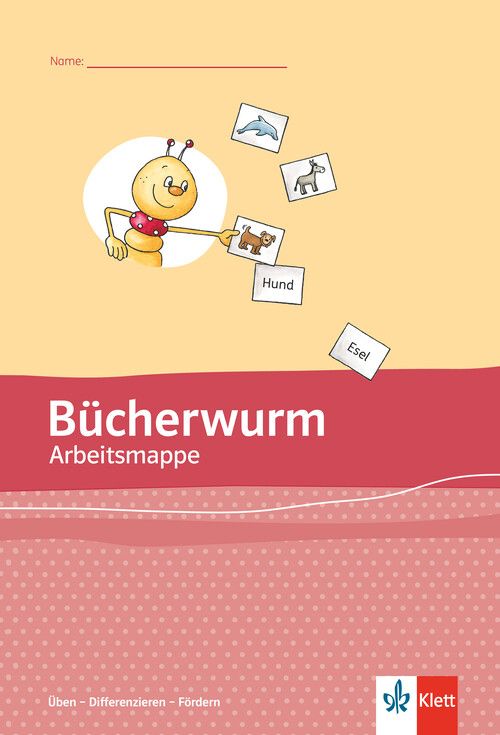 Produktbild: B&uuml;cherwurm Fibel. Arbeitsmappe &Uuml;ben - Differenzieren - F&ouml;rdern Klasse 1