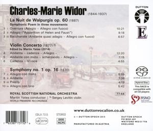 Produktbild: Charles-Marie Widor Vol.3