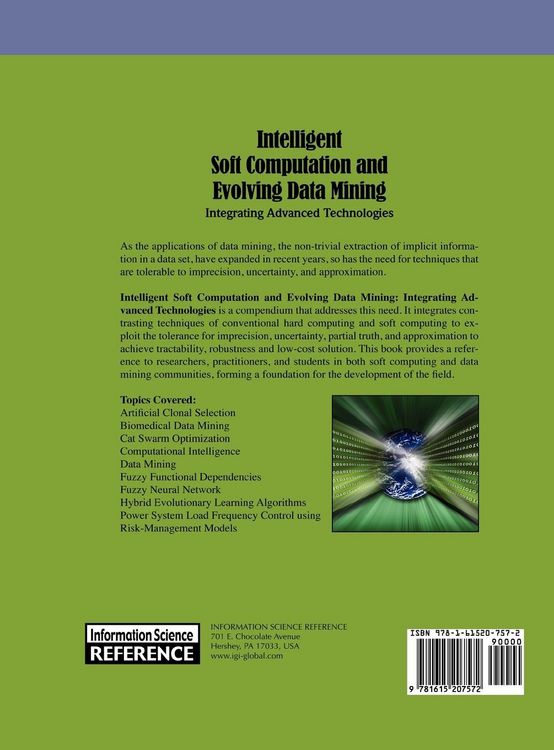 Produktbild: Intelligent Soft Computation and Evolving Data Mining