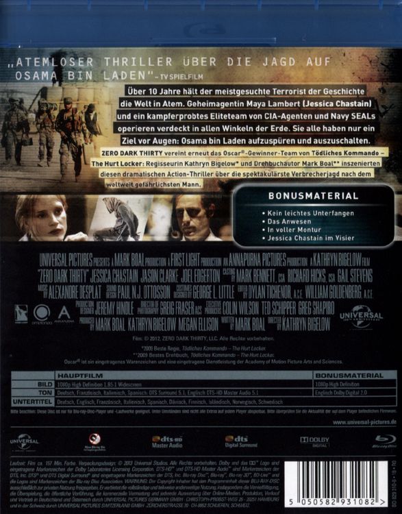Produktbild: Zero Dark Thirty