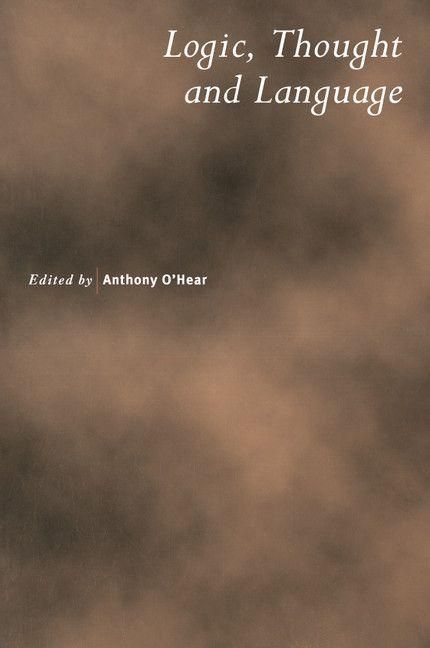 Produktbild: Logic, Thought and Language