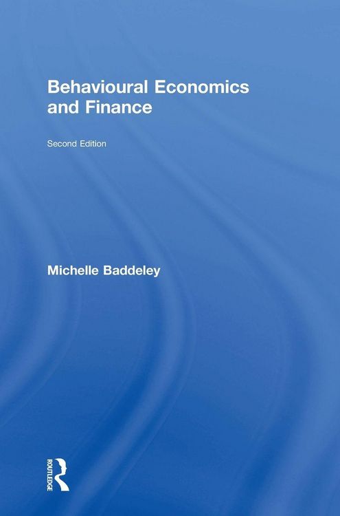 Produktbild: Behavioural Economics and Finance