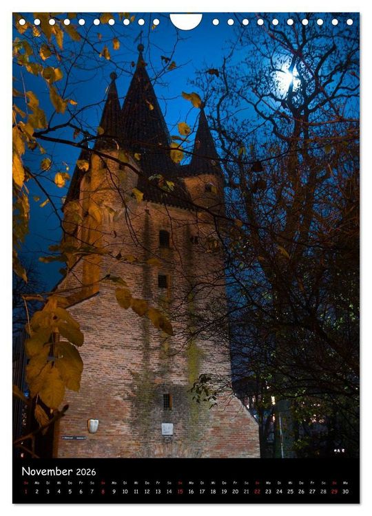 Produktbild: Spaziergang durch Augsburg (Wandkalender 2026 DIN A4 hoch), CALVENDO Monatskalender