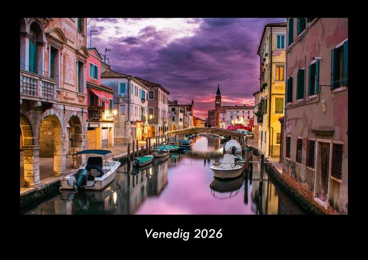 Produktbild: Venedig 2026 Fotokalender DIN A3