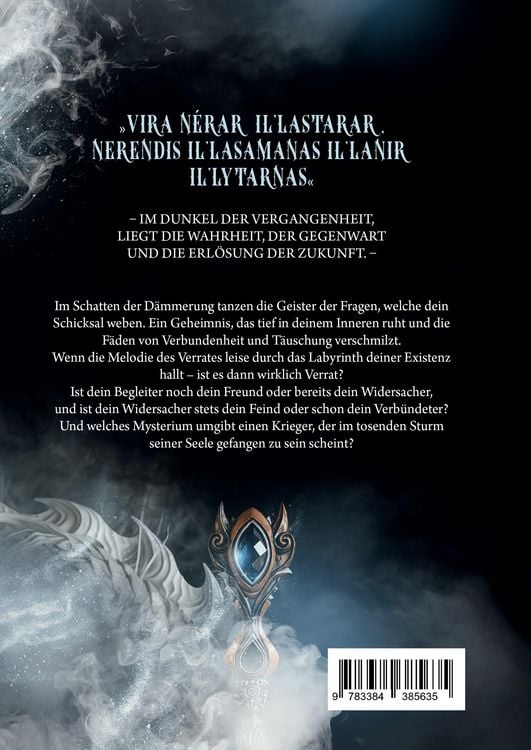 Produktbild: Dunkelschwur - Blutasche ist ein epischer und blutiger Highfantasy und Darkfantasy Roman mit dystophischen Vibes. Begleite den Soldaten Rael Dridal au