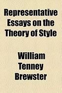 Produktbild: Representative Essays on the Theory of Style