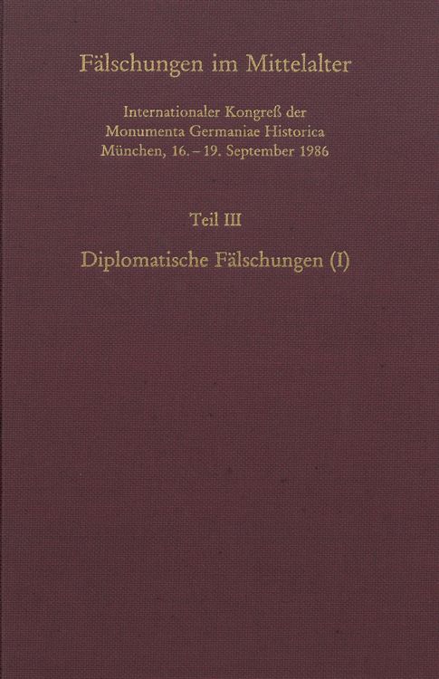 Produktbild: F&auml;lschungen im Mittelalter