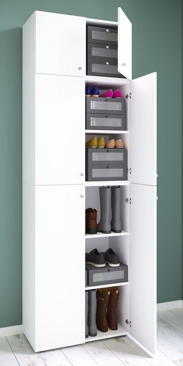 Produktbild: XXL Schuhschrank Kleiderschrank Schrank Lona 5f A