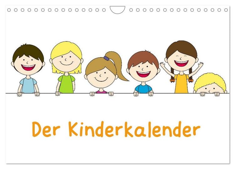 Produktbild: Der Kinderkalender (Wandkalender 2026 DIN A4 quer), CALVENDO Monatskalender