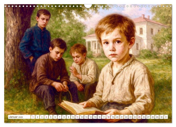 Produktbild: Leo Tolstoi (Wandkalender 2026 DIN A3 quer), CALVENDO Monatskalender