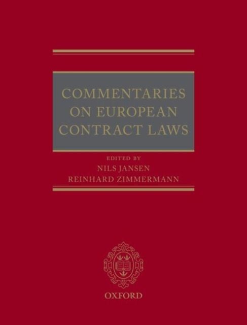 Produktbild: Commentaries on European Contract Laws