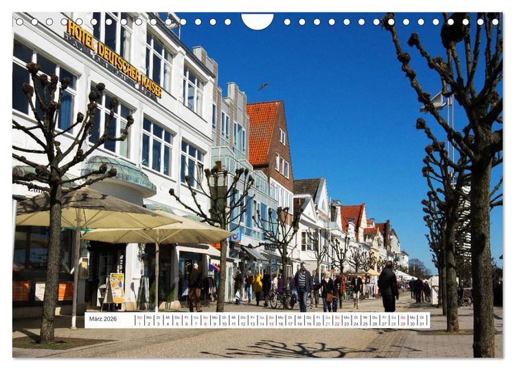 Produktbild: Travem&uuml;nde in der L&uuml;becker Bucht (Wandkalender 2026 DIN A4 quer), CALVENDO Monatskalender