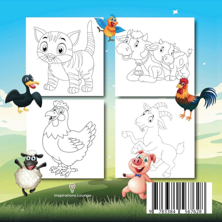 Produktbild: Malbuch Tiere - Mein tierisches Kritzelmalbuch