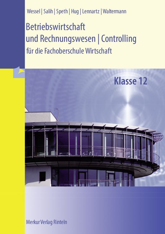 Produktbild: Betriebswirtschaft und Rechnungswesen | Controlling. Klasse 12