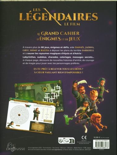 Produktbild: Les L&eacute;gendaires : le cahier d'activit&eacute;s du film