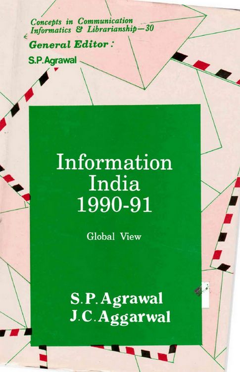Produktbild: Information India : 1990-91 Global View (Concepts in Communication Informatics and Librarianship-30)