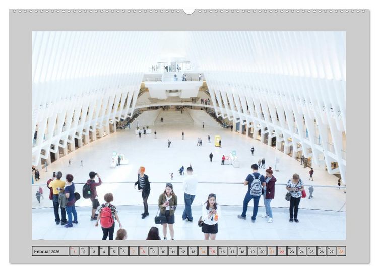 Produktbild: New York &ndash; Von Brooklyn zur Grand Central Station (Wandkalender 2026 DIN A2 quer), CALVENDO Monatskalender