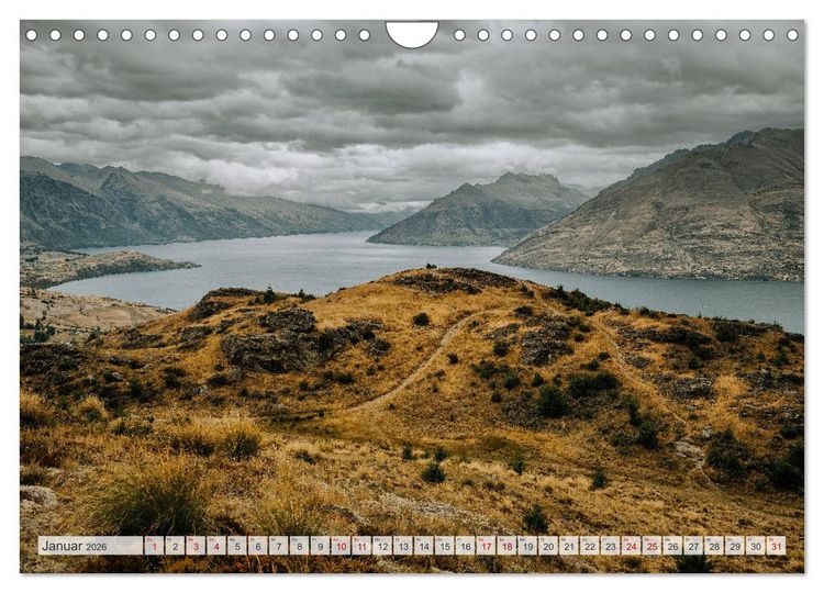 Produktbild: Neuseeland - Landschaftstr&auml;ume (Wandkalender 2026 DIN A4 quer), CALVENDO Monatskalender