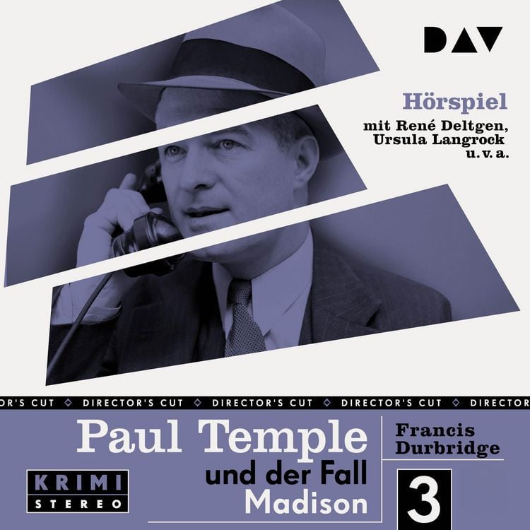Produktbild: Paul Temple und der Fall Madison (Original-Radio-Fassungen)