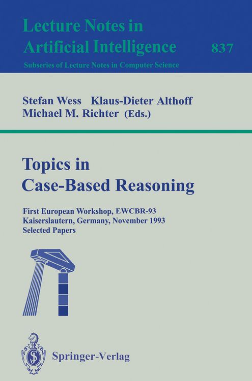 Produktbild: Topics in Case-Based Reasoning