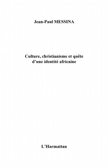 Produktbild: Culture christianisme et queted'une ide