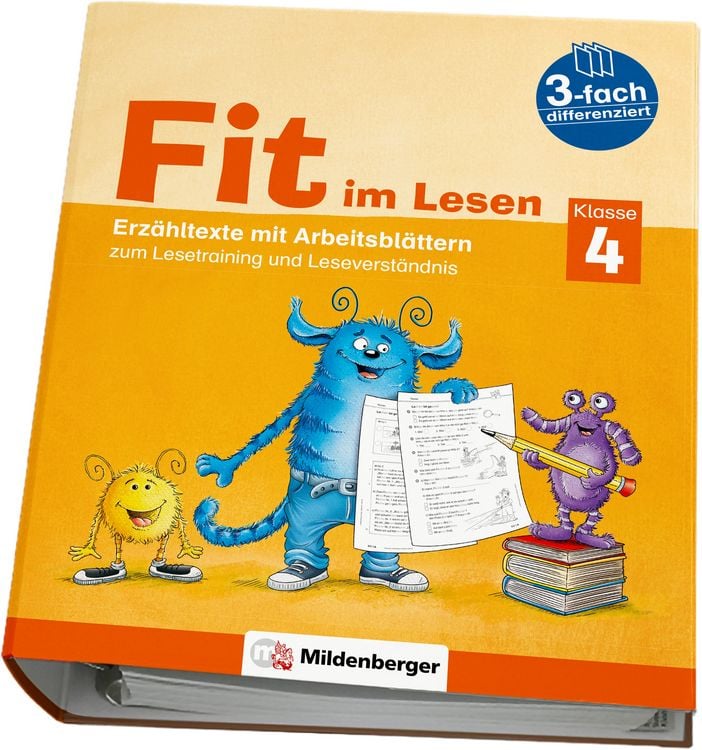 Produktbild: Fit im Lesen &ndash; Erz&auml;hltexte, Klasse 4