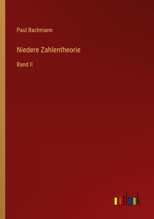 Produktbild: Niedere Zahlentheorie